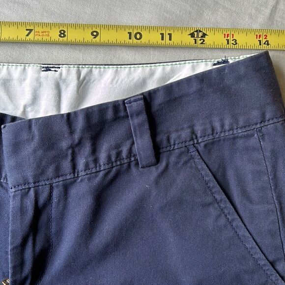 Lilly Pulitzer The Chipper Short Navy Sz 0 Flat front - Picture 5 of 8